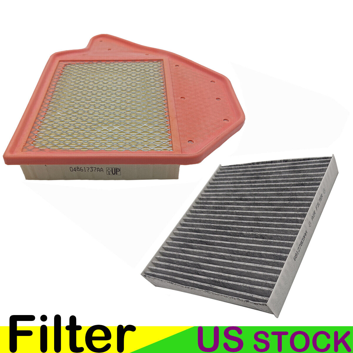 Engine & Cabin Air Filter for Dodge Grand Caravan Chrysler Town & Country 3.6L