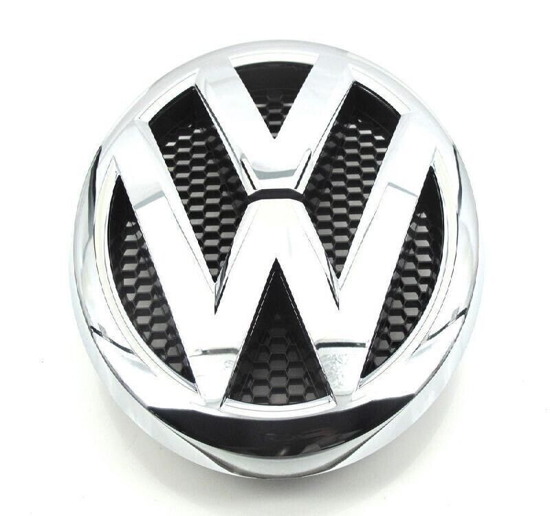 VW AMAROK 2010-2017 Front Bumper Grill Chrome Logo Emblem Badge 2H0853601AULM Ge