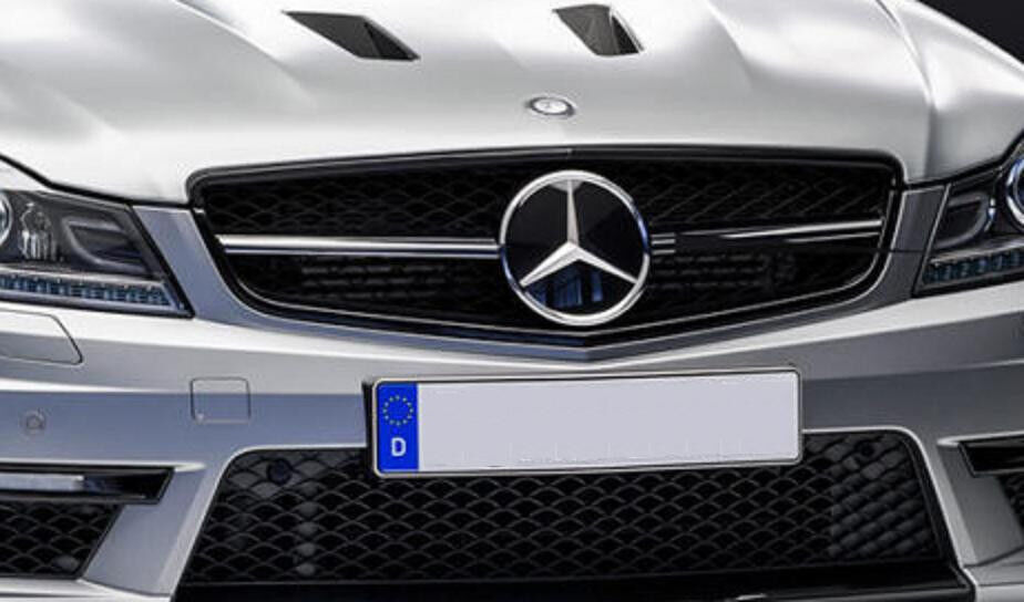 Mercedes C63 AMG Edition 507 grille Grill gloss black FOR C-Class W204 