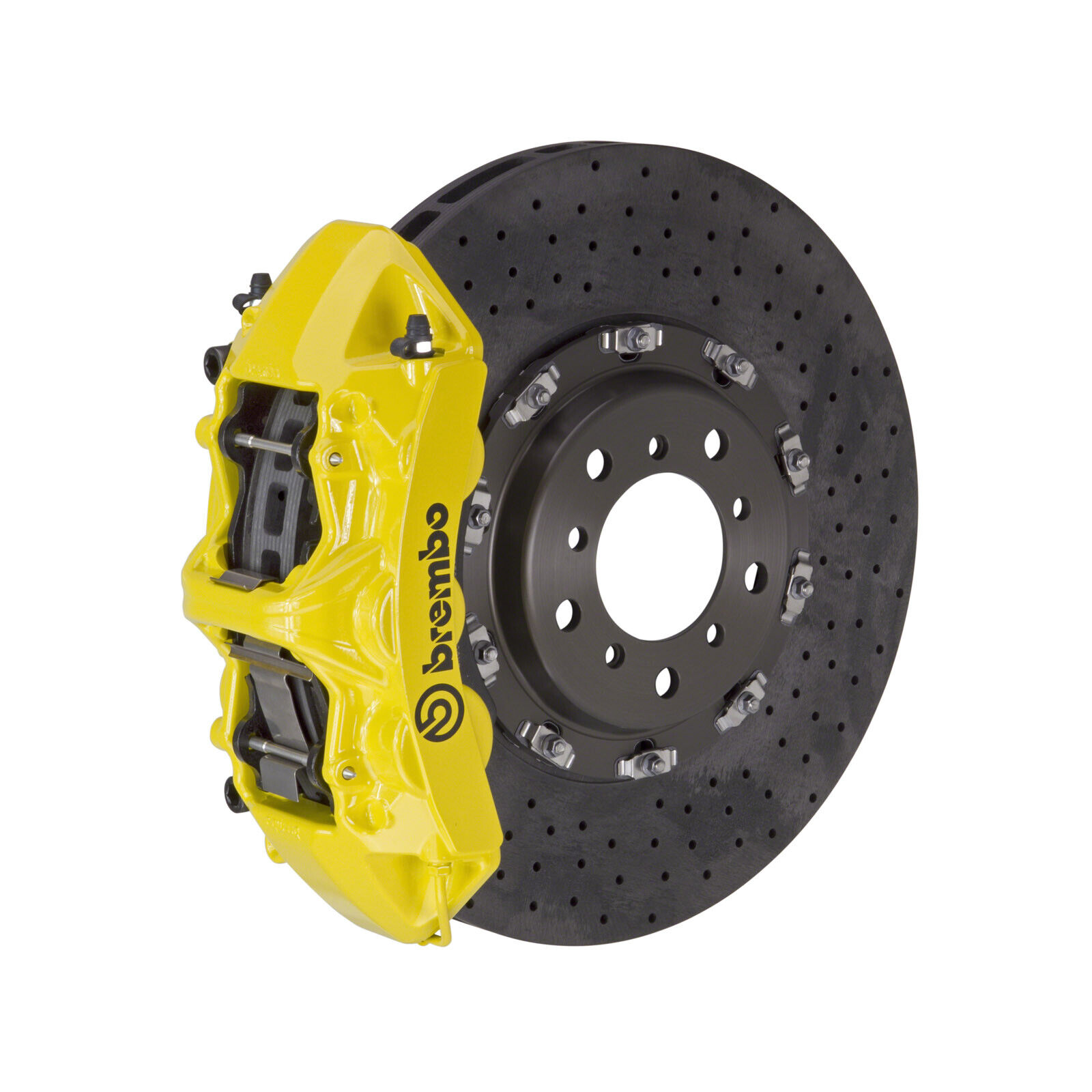 Brembo CCMR BBK for 00-04 360 Modena Excl. Challenge Rear 6pot Yellow 2L9.9001A5