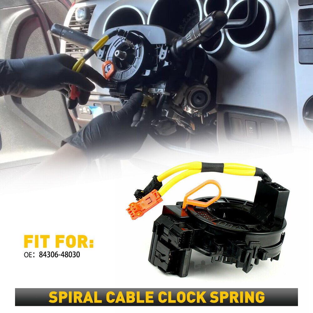 Spiral Cable Clock Spring Fit for 84306-48030 Toyota Lexus Scion Tundra Tacoma