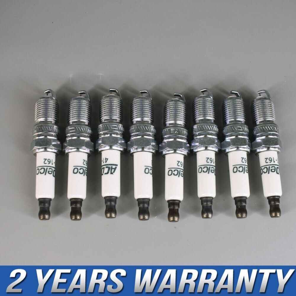 8Pcs Genuine 41-162 Platinum Spark Plugs 19417055 For Chevrolet 41162 OEM USA