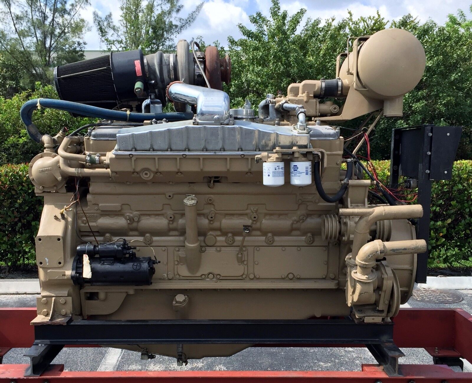 Cummins VTA-1710-M2, Marine Diesel Engine, 690 HP @ 2100 RPM