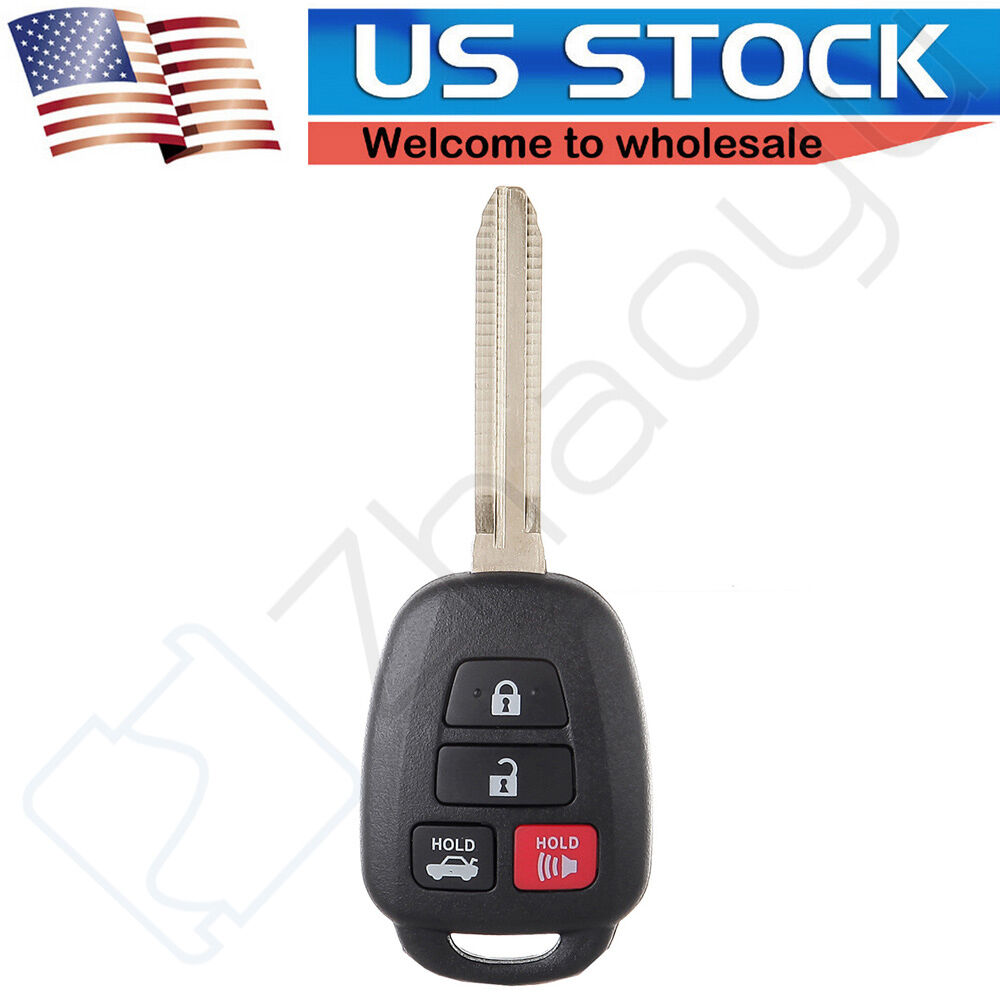 New Uncut 2012-2014 Car Key Remote Keyless Entry For Toyota Camry HYQ12BDM