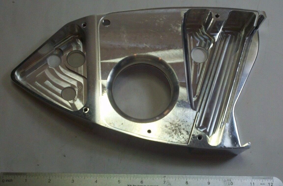 Viper Motorcycle Company Inner Air Box Cover CHROME (one side) 2055102