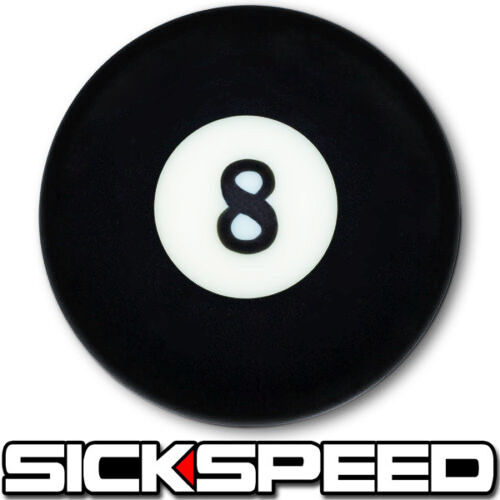BLACK 8 BALL SHIFT KNOB FOR MANUAL SHORT THROW GEAR SHIFTER SELECTOR UN2 KIT K40