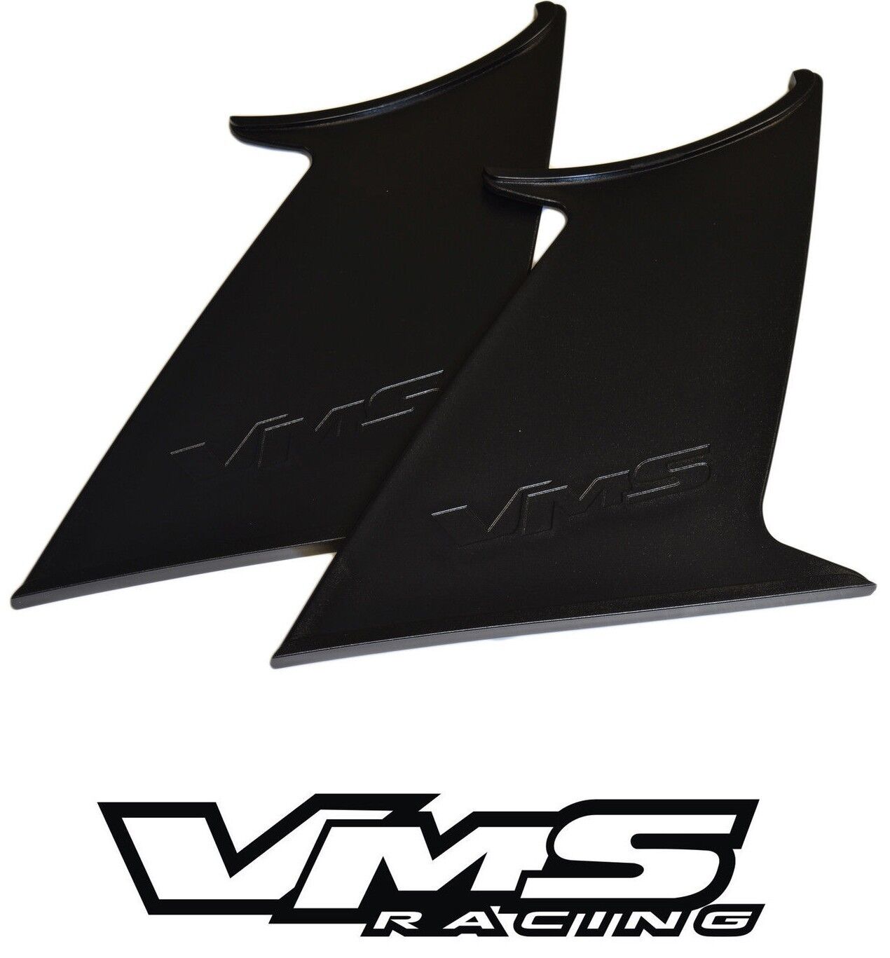 2 (TWO) VMS RACING REAR WING SPOILER SUPPORT STABILIZER for 15-17 SUBARU WRX STI