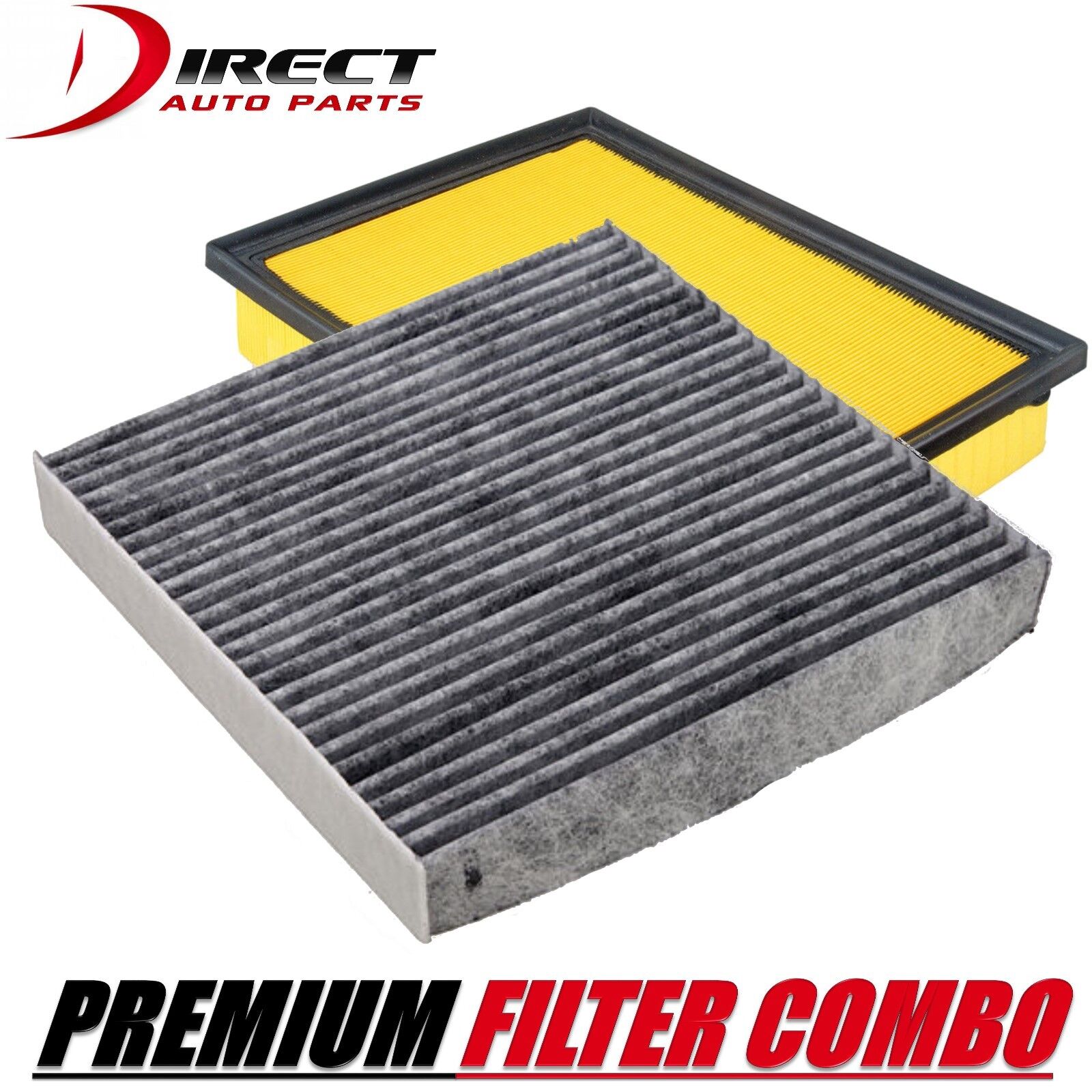CARBON CABIN & AIR FILTER COMBO FOR TOYOTA PRIUS 1.8L ENGINE 2015 - 2010