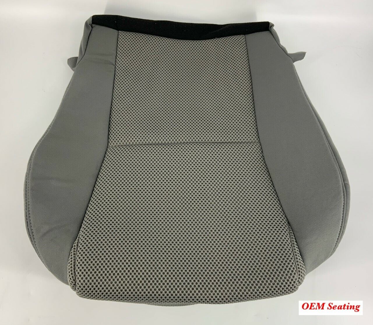 For 2009 to 2015 Toyota Tacoma Driver Bottom Cloth Seat Replacement Cover Gray