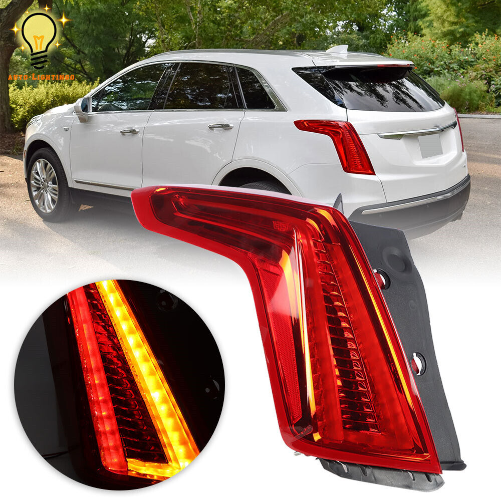 For 2017-2021 Cadillac XT5 Driver Left Side LED Tail Light Brake Lamp Red
