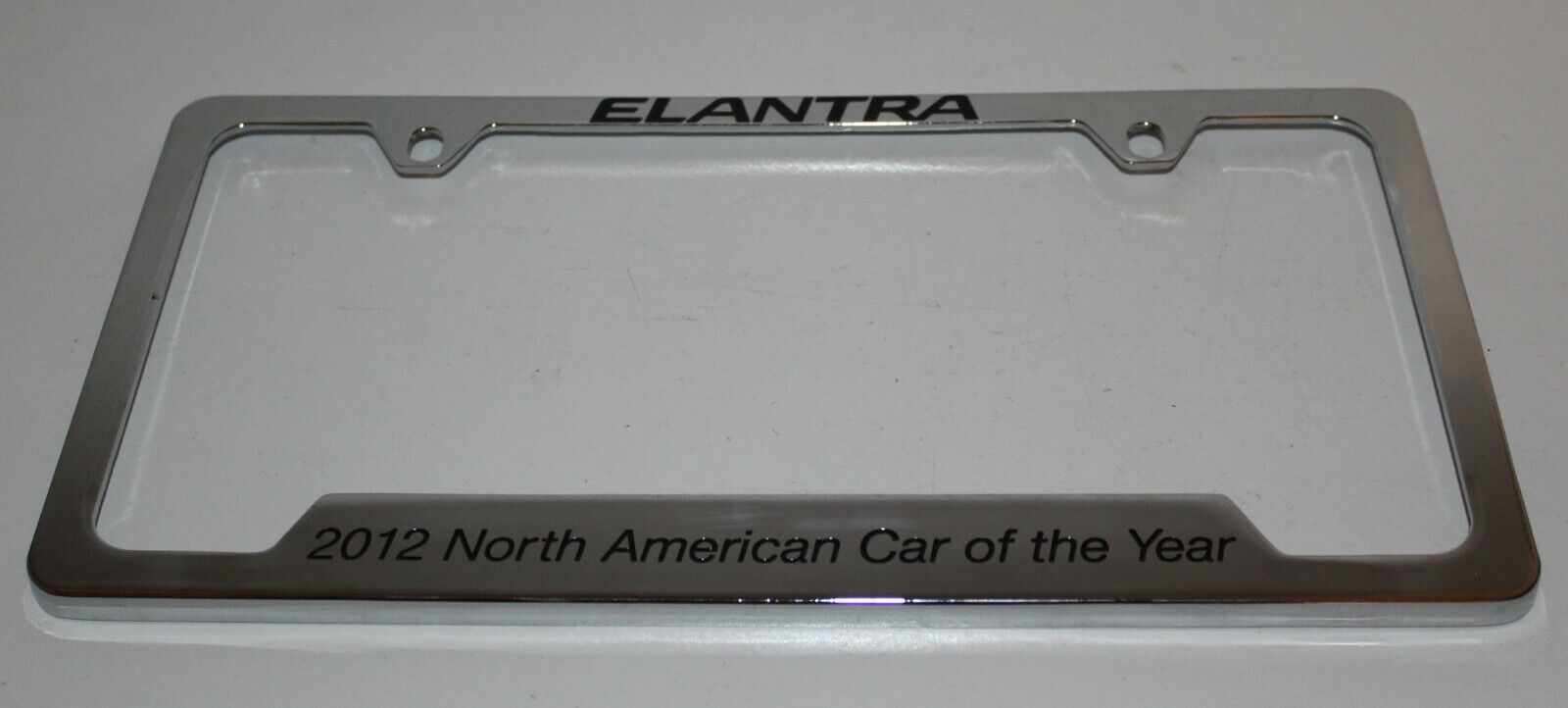 New Elantra  2012 North American Car of the Year License Plate Frame