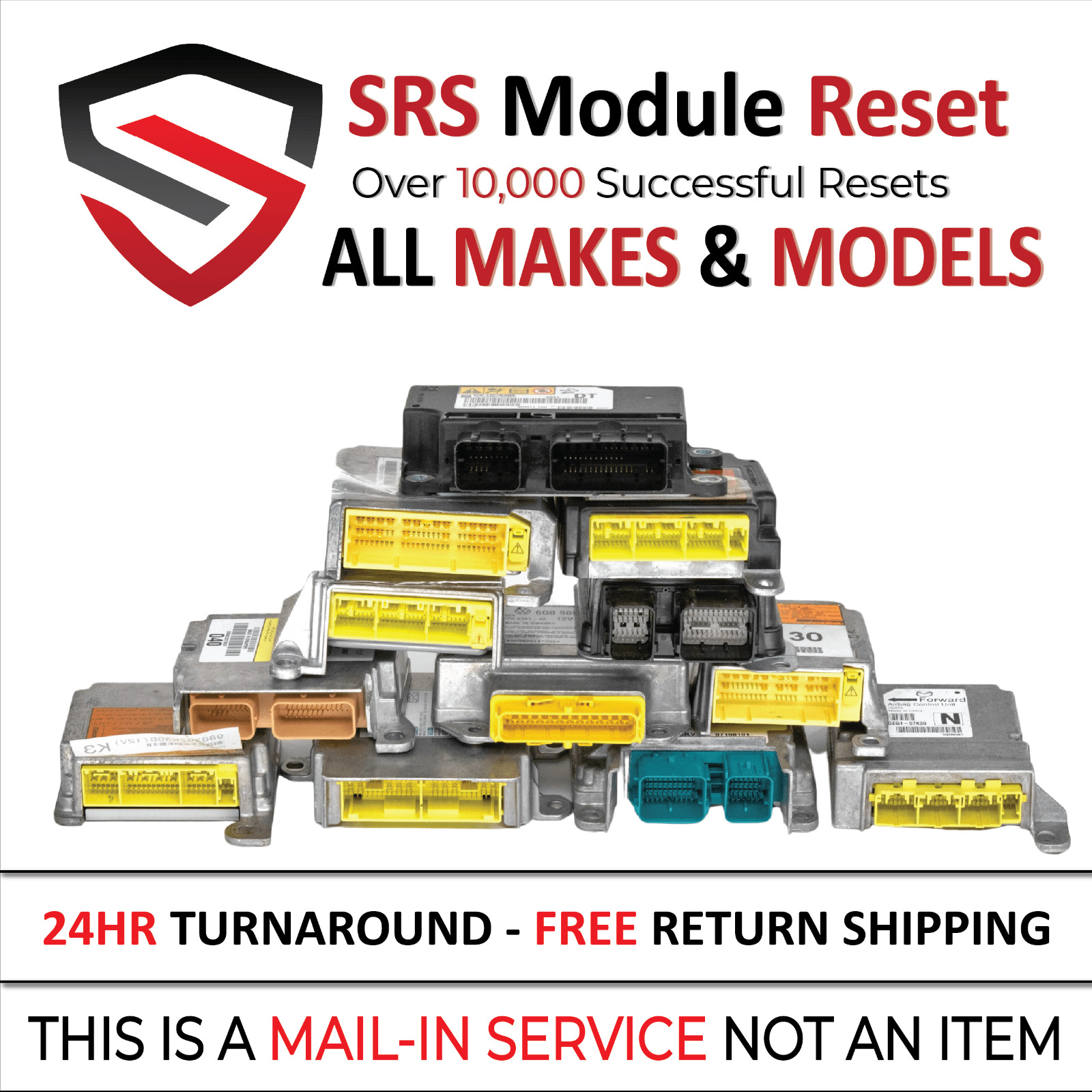 ⭐⭐⭐⭐⭐ALL MAKES & MODELS - SRS AIRBAG MODULE RESET AFTER ACCIDENT OEM CLEAR ⭐⭐⭐⭐⭐