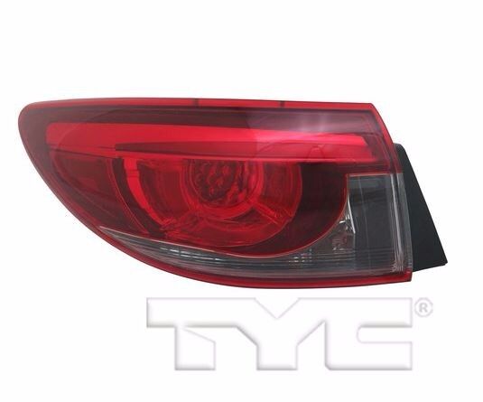 TYC NSF Left Side LED Tail Light Assy for Mazda 6 2016-2017 Models