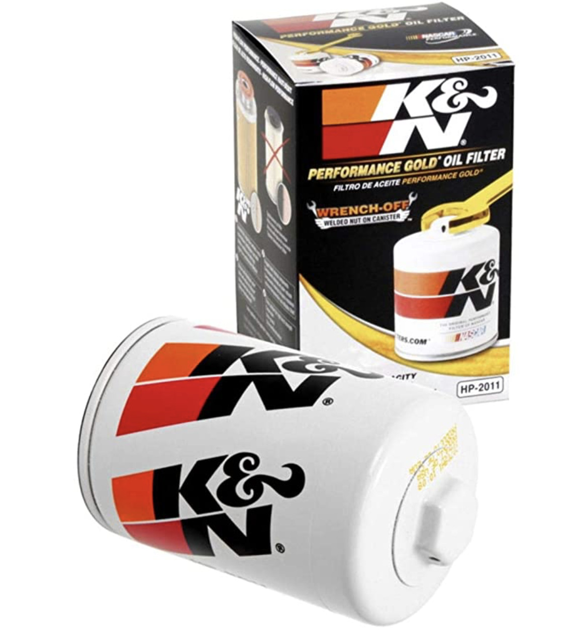 New K&N Filters HP-2011 Performance Gold Oil Filter