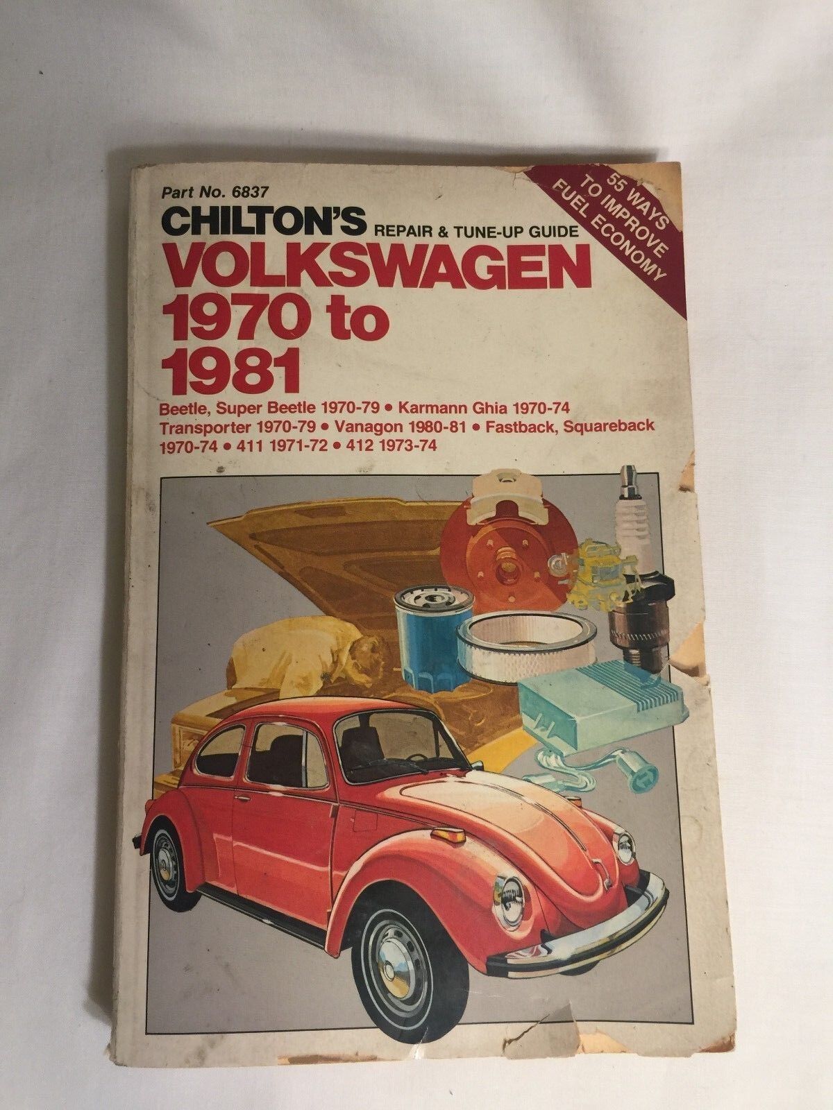  VINTAGE CHILTONS VOLKSWAGEN REPAIR AND TUNE UP GUIDE FOR 1970-1981 MODELS