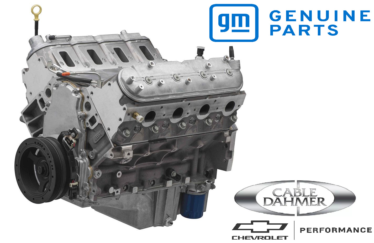 GM Performance LS3 6.2L 376/430 HP Long Block from GM Performance Part#19432422