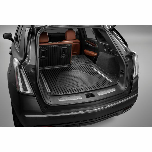 2017-2024 Cadillac XT5 All Weather Cargo Liner Tray 84507196 Black Use W/ Rails