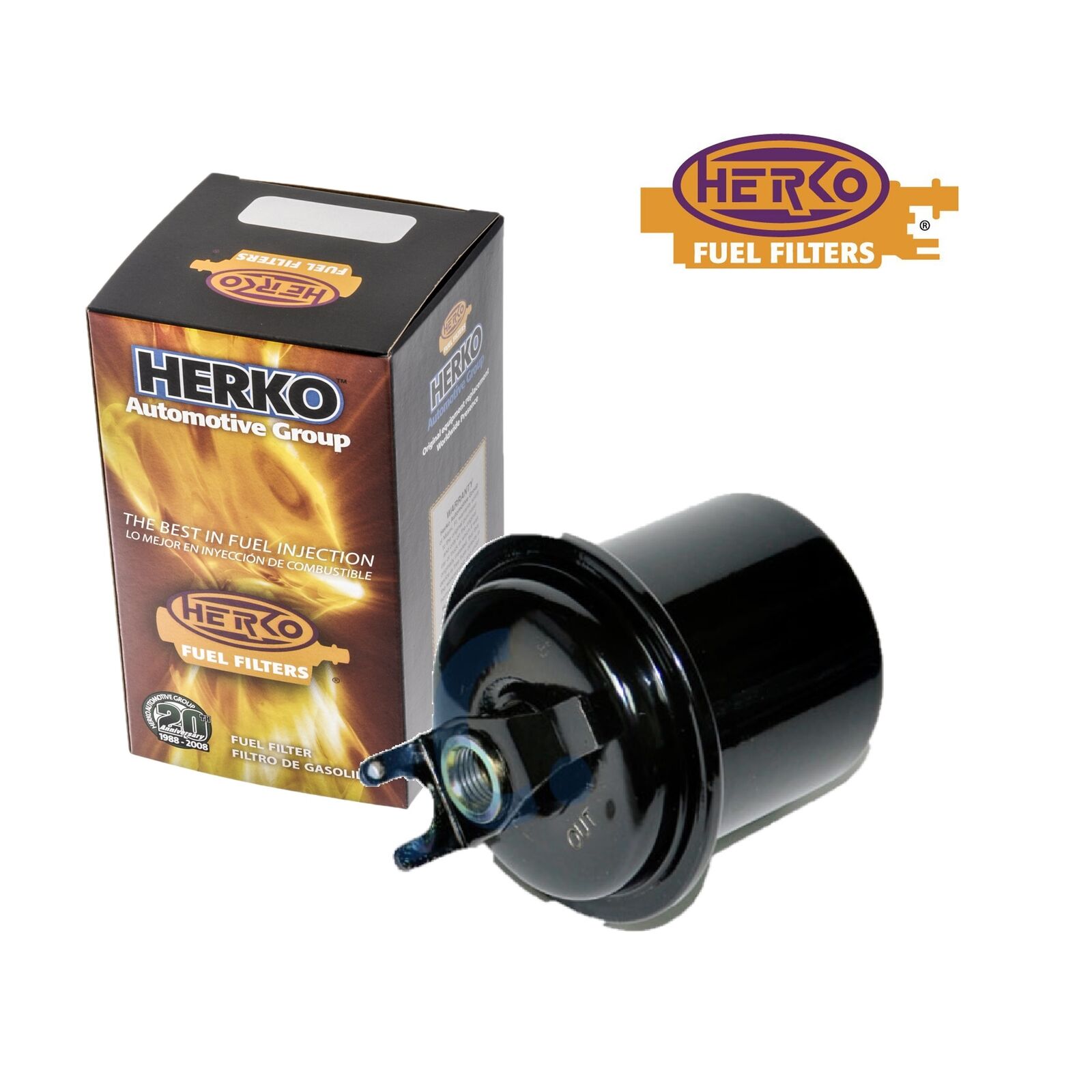 Herko Fuel Filter FIH05 For Acura Honda Isuzu Accord Civic Civic del Sol 94-01