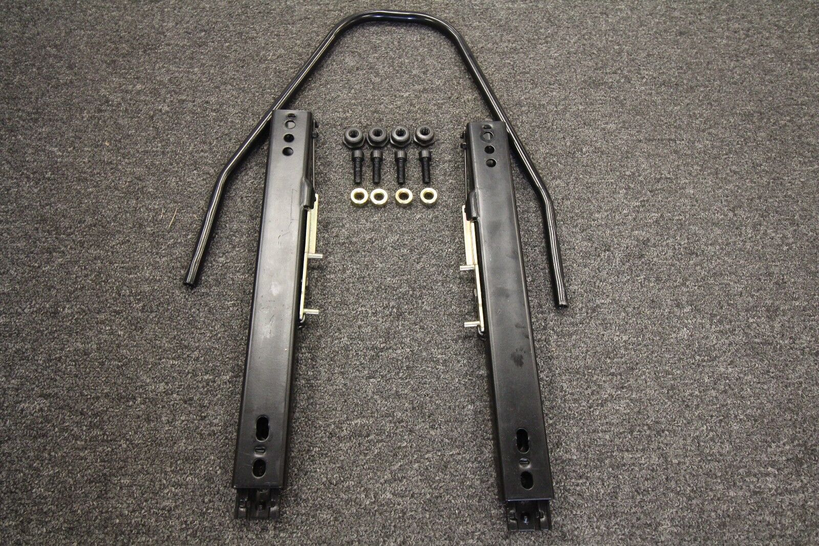 Universal Sliders Dual Locking Seat Rails Brackets Bucket Seats Reclining SINGLE