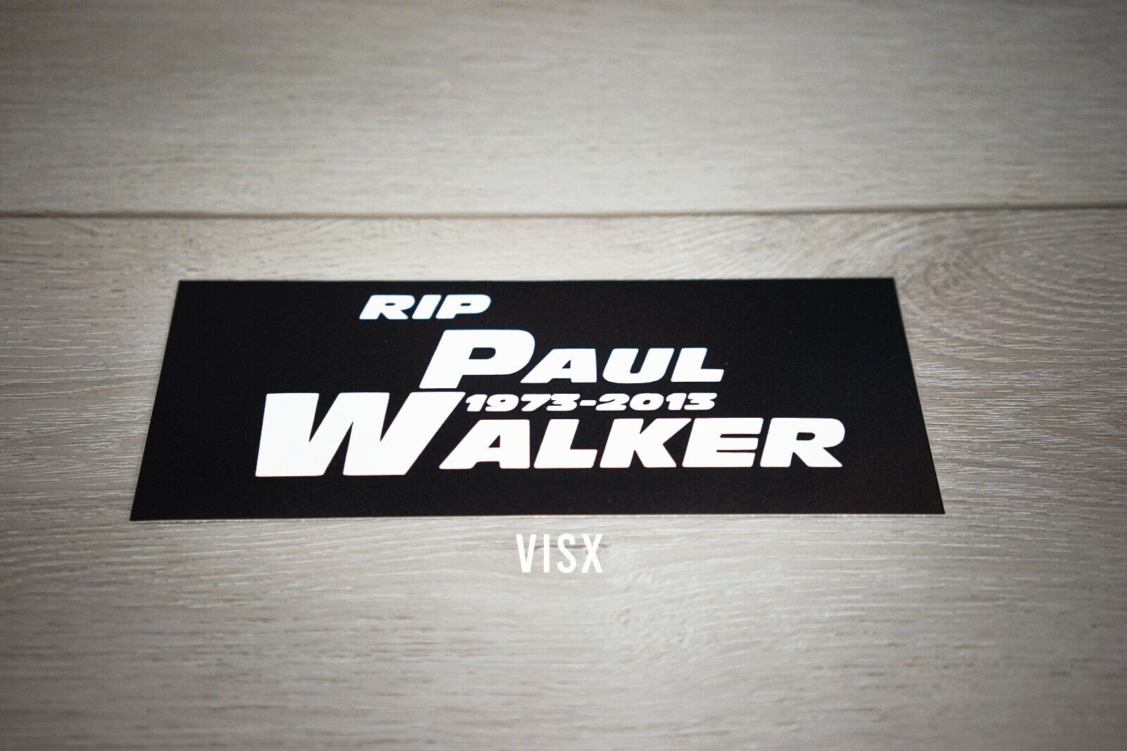 RIP Paul Walker Decal Sticker Slap JDM Fast and Furious Racing