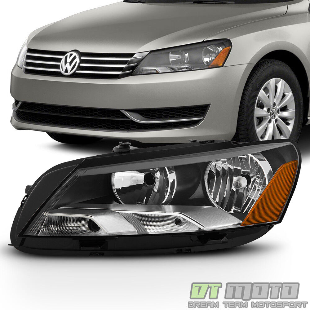 NEW 2012-2015 Volkswagen Passat Halogen Headlight Headlamp LH Driver Side 2013
