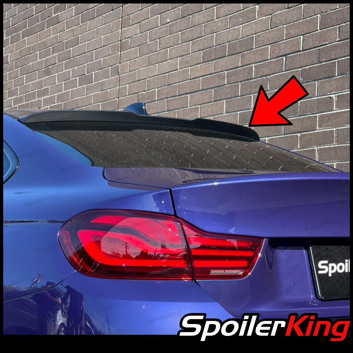 Rear Window Roof Spoil Fits: BMW 4 Series Coupe M4 Coupe F32 F82 2015-2020 380RC