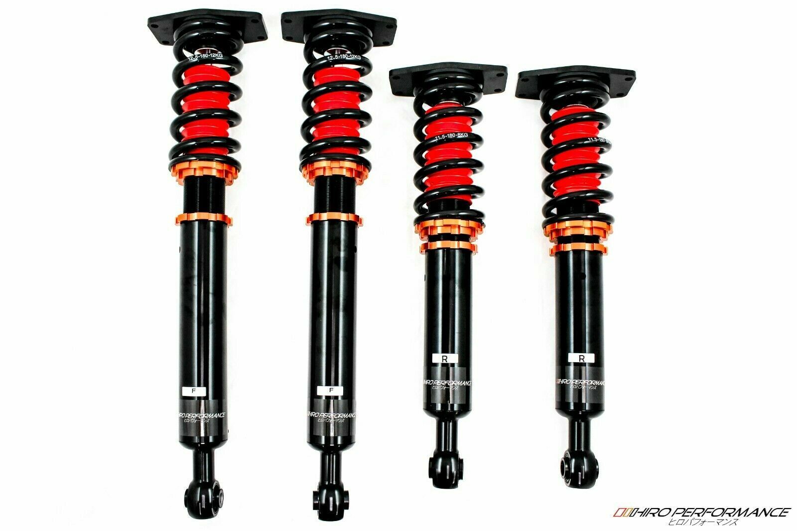 HIRO Performance Adjustable Coilovers Lowering Coils for 2017-2021 Jaguar XFL