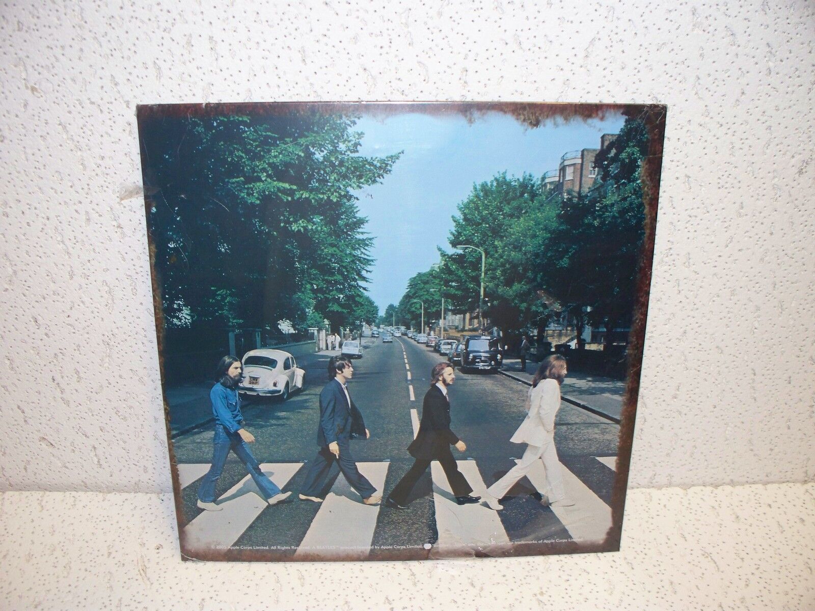 The Beatles Abbey Road Metal Sign NICE ITEM Mancave John Lennon George Harrison
