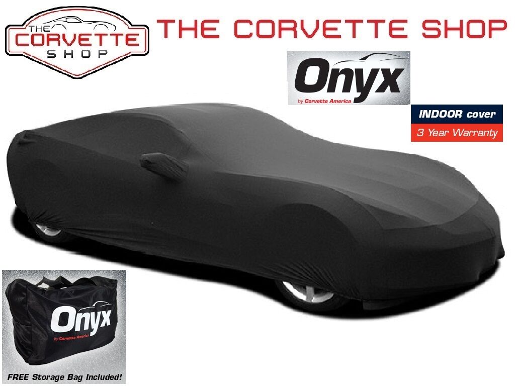 Corvette Onyx Car Cover C7 2014-2019 Lycra Spandex Indoor Lightweight 52267