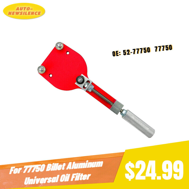 For 77750 Red Oil Filter Cutter Tool for Filter Cutting Range From 2-3/8 to 5