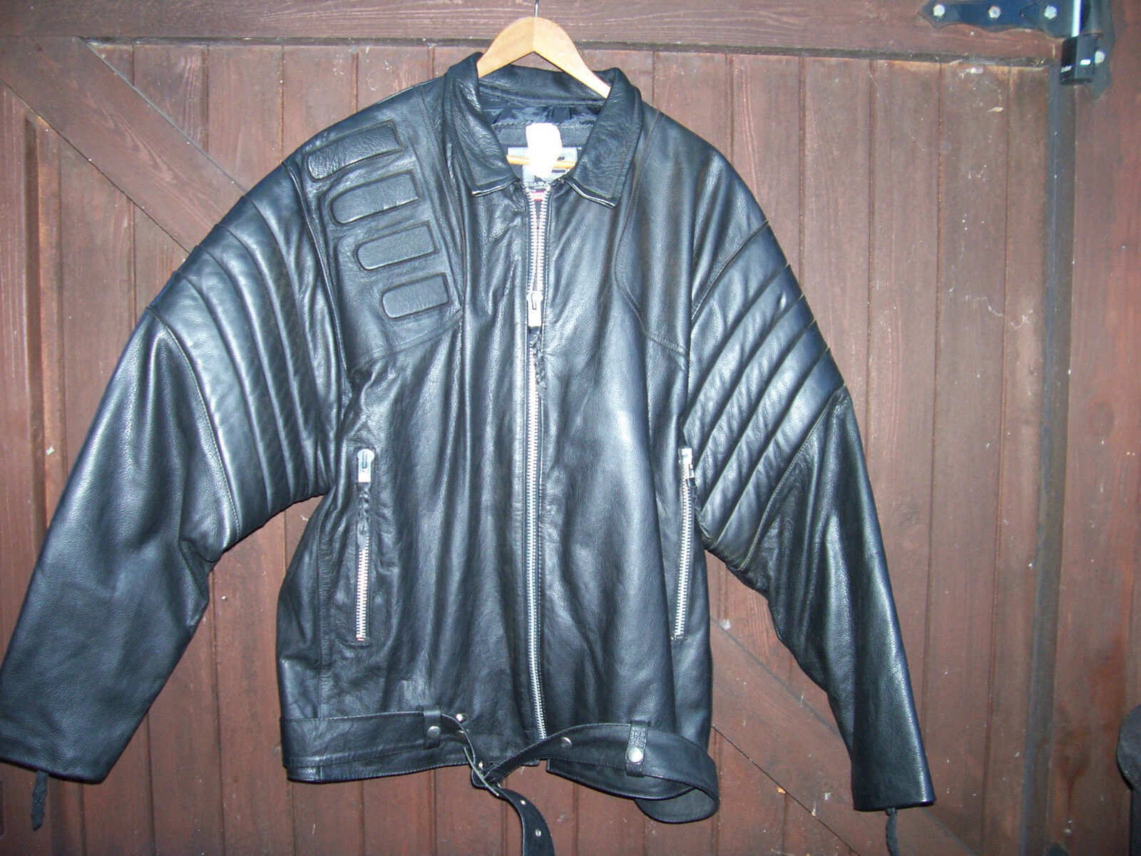   Indian Motorcycle Leather Jacket Terminator /Arnold schwarzenegger  RARE