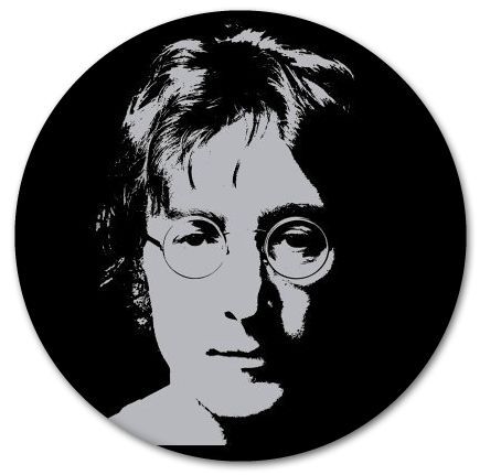 The Beatles John Lennon Vynil Car Sticker Decal - Select Size