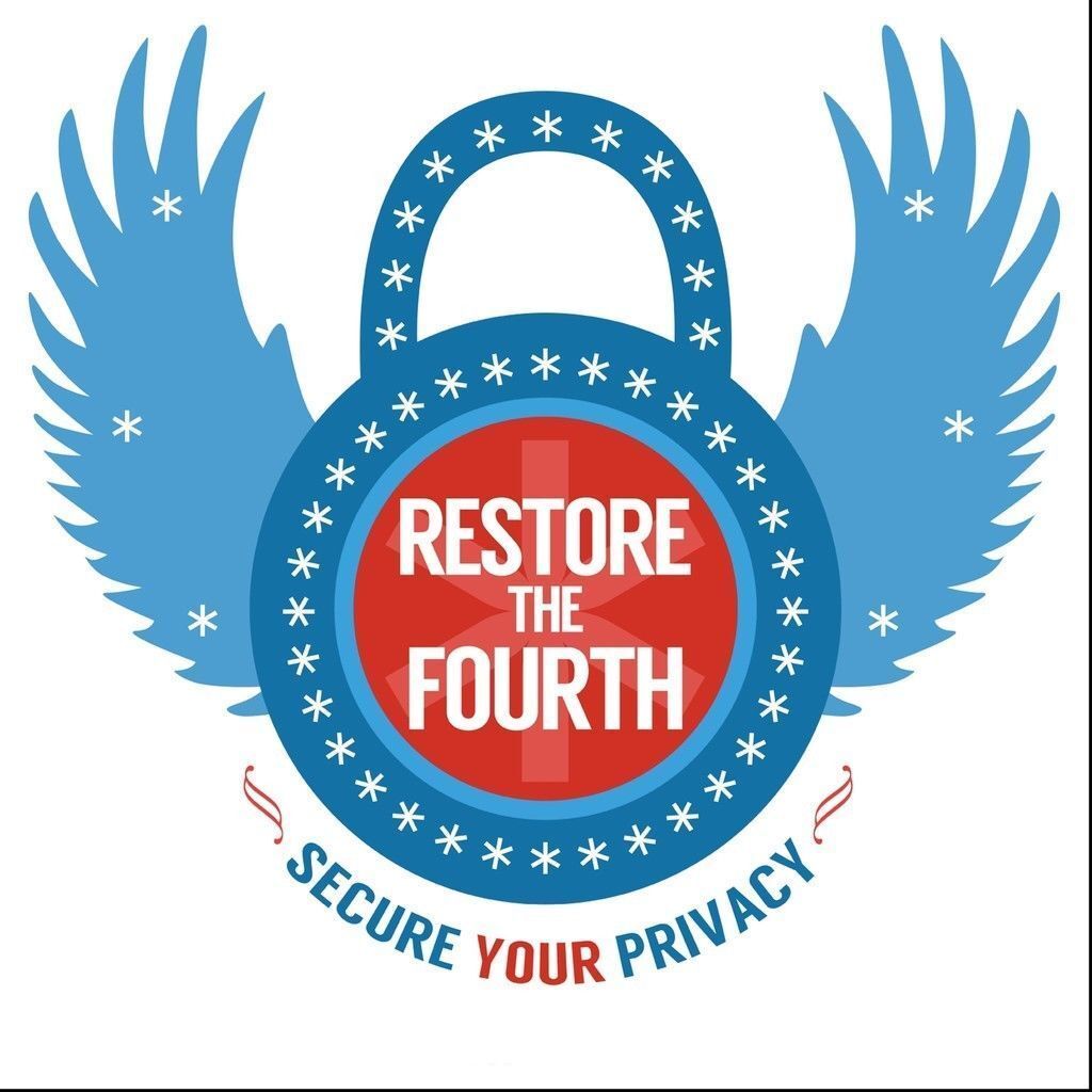 Support the 4th amendment  bumper sticker freedom privacy USA political