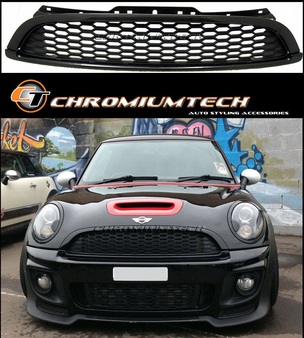 Black Grill for 2007-13 MINI Cooper/S/ONE Clubman R55 Hatch R56 Convertible R57 