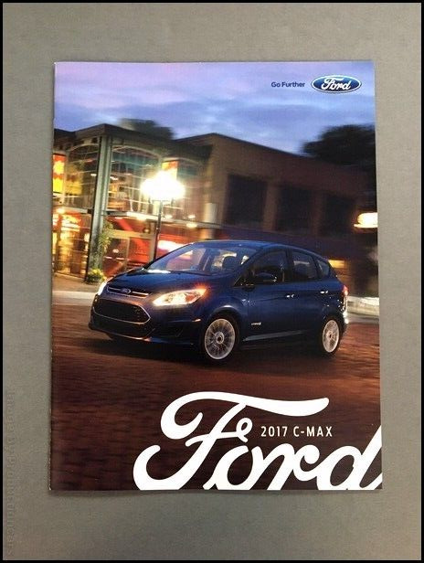 2017 Ford C-Max 24-page Original Car Sales Brochure Catalog