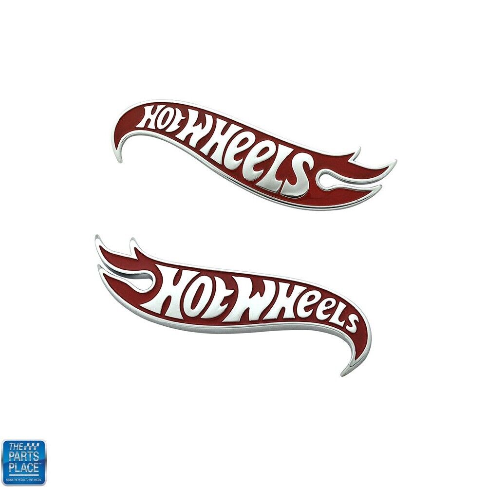 Hot Wheels Edition Fender Emblems GM 22937300 And 22937299 Pair
