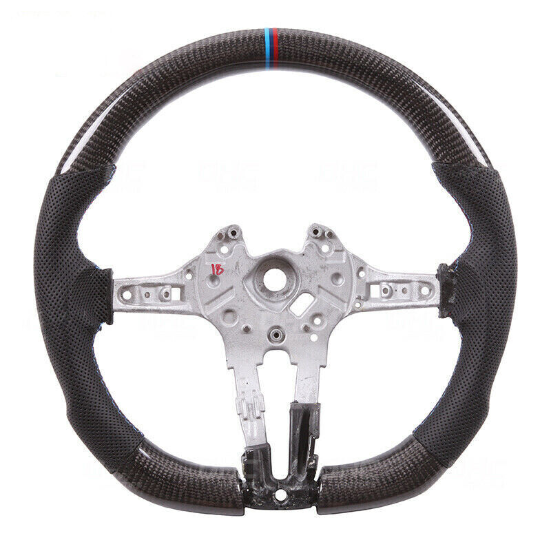 Carbon Fiber Sport Flat Customized Steering Wheel for BMW M1 M2 M3 M4  F80  F82