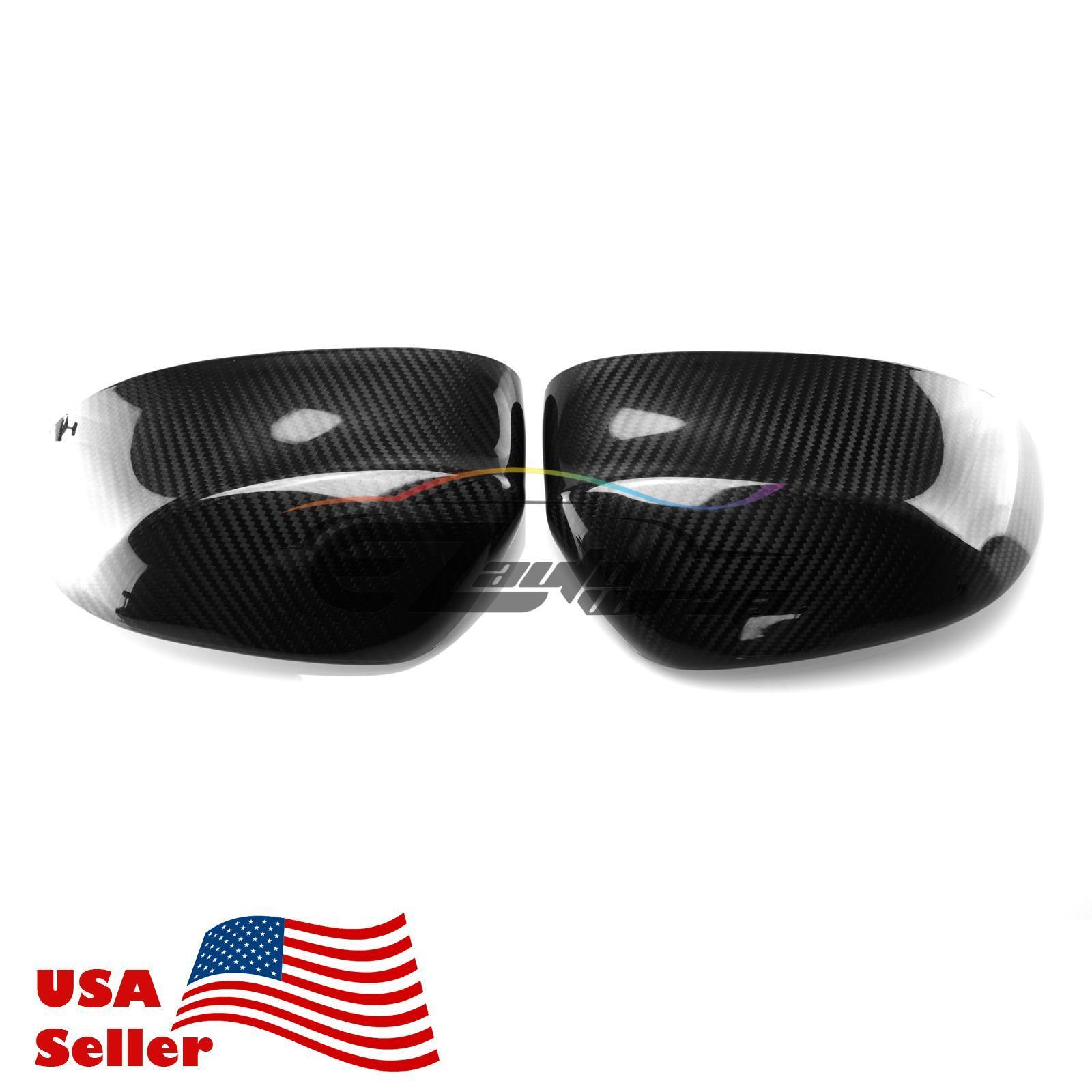 3K Real Carbon Fiber Style Side Mirror Covers For 2015 16 BMW X3 E83 X4 F26 X5