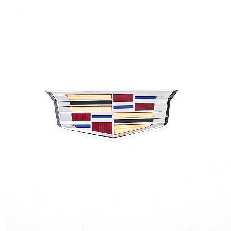 Chrome Color Cadillac Logo Car Auto Rear Trunk Lid Emblem for XTS ATS XT6 XT5