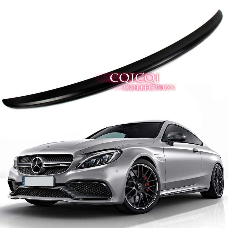 Painted M-BENZ 16~17 C205 C class coupe A type trunk spoiler color:040 @US