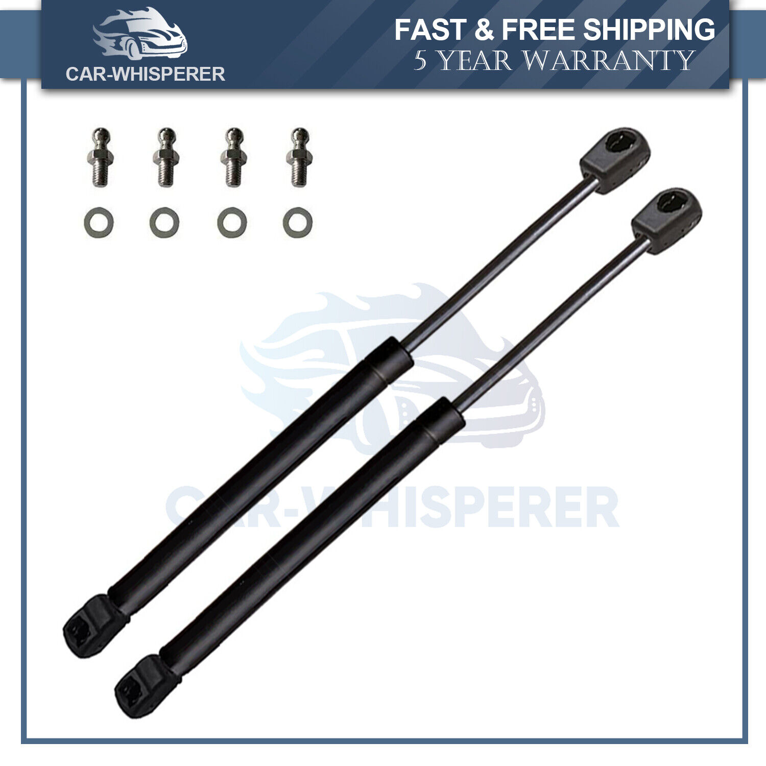 2Pcs Rear Liftgate Lift Supports Gas Springs For Jeep Grand Cherokee 2005-2010