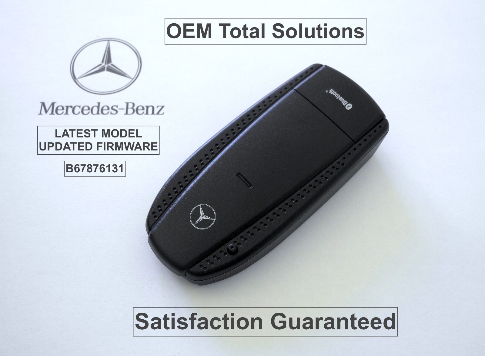 Mercedes Bluetooth Puck B67876131 MHI BT Module - OEM Cradle Adapter iPhone 6 6s
