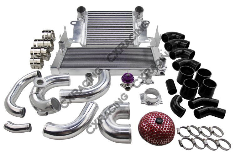 CXRacing Intercooler Rad Piping Kit For 68-73 Datsun 510 Swap S13 SR20DET