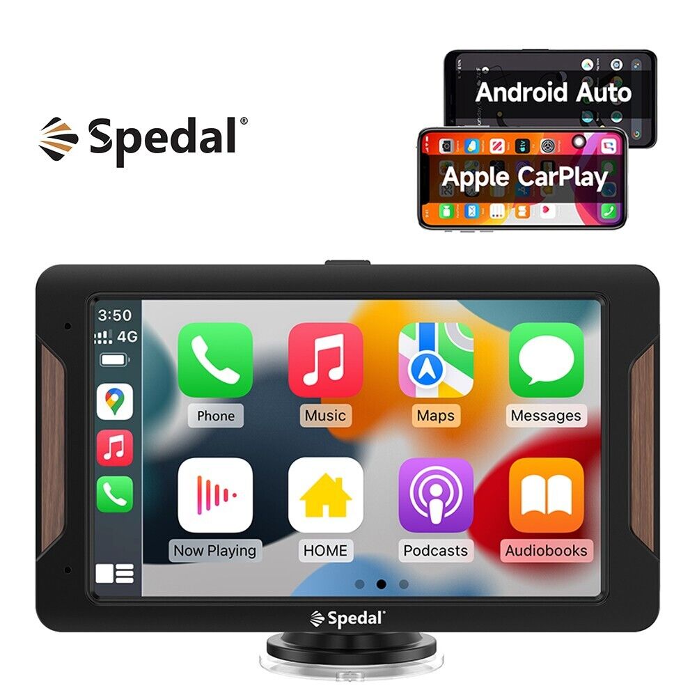 7 Inch Wireless Apple CarPlay Android Auto Portable Car Stereo Multimedia Player
