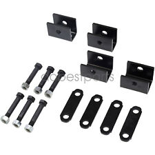 Trailer Leaf Spring Hanger Kit for Double Eye Springs Single Axle Suspension picture