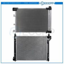 Aluminum Radiator & AC Condenser Cooling Kit For 2013-2018 Nissan Sentra picture