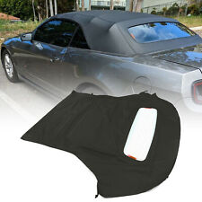 For 2005-2014 Ford Mustang Convertible Top Soft  & Heated Glass Window Sailcloth picture