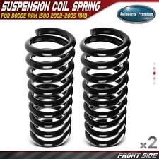 2x Front Left & Right Coil Springs for Dodge Ram 1500 2002-2005 RWD 52106602AA picture