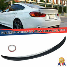 Rear Trunk Spoiler Lip Wing Gloss Black For BMW 4 Series F36 Gran Coupe 15-2020 picture