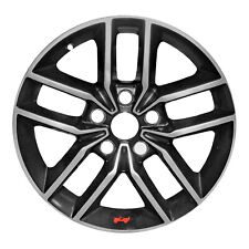 09164 Reconditioned OEM Factory Aluminum 18x8 Wheel Polished w/Black w/Sticker picture